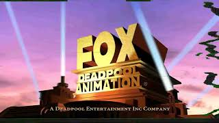 Fox Deadpool Animation logo (2019-2023) (Halloween Version)