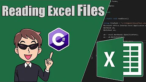 How to read Excel files in C#