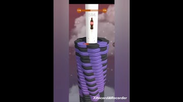 3d STACK BALL LEVEL 173,4,5 #stackballsolution #gaming #shortsviral #goingballsfastrunnergameplay