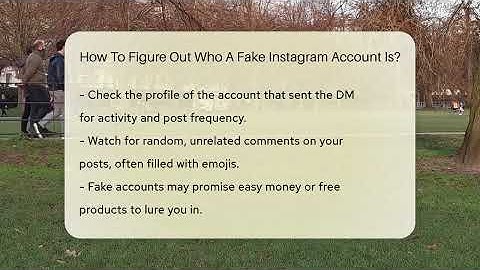 How To Figure Out Who A Fake Instagram Account Is? - Everyday-Networking