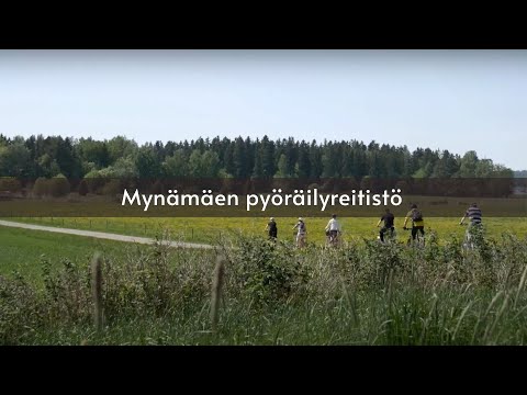 This 134-second film from Varsinais-Suomen Kylät ry introduces the cycling-route network around Mynämäki and nearby villages. It broadens the picture beyond the church and museum by presenting the countryside as a place to travel through. The recording dates from 2018, so it is an introduction, not a current route bulletin: consult recent maps and check surfaces, signs and services before setting out.