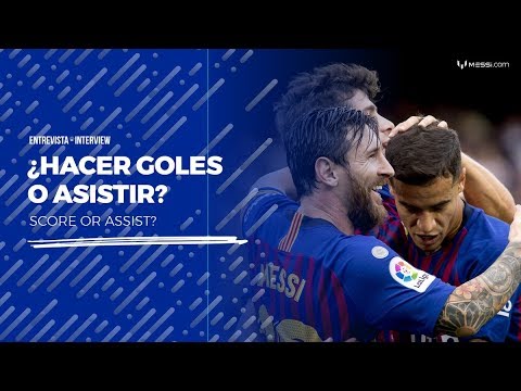 Messi: ¿Goles o asistencias?