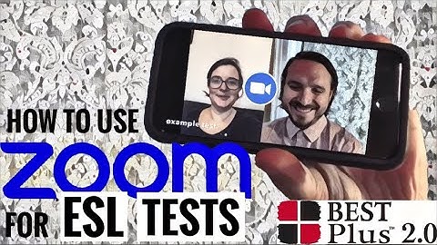 How to use ZOOM for Remote ESL Tests: Instructional Video for English Language Learners & Teachers