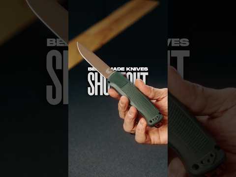 Benchmade’s FIRST FDE PVD Battlewash Blade on a Taiga Green Shootout?  