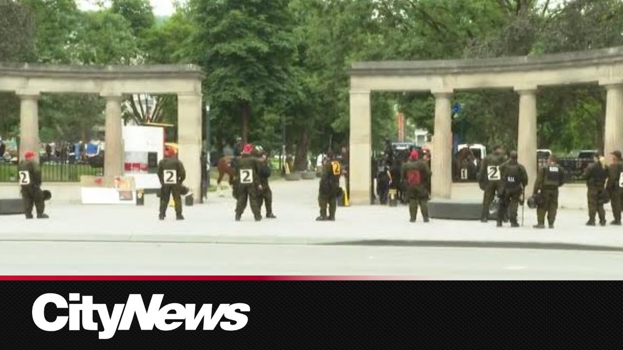 University security clear McGill encampment