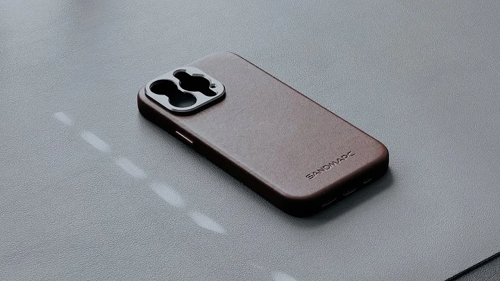 SANDMARC Pro Leather Case [iPhone 13 Pro].!