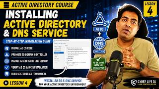 Active Directory & DNS Installation | Build Your First Domain Controller