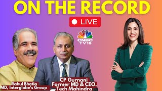 LIVE | Interglobe's AI Foray | Tie-up With CP Gurnani To Launch AI Startup | CNBC TV18 Exclusive