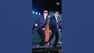 Tiger Shroff & Akshay Kumar for bade miyan chote miyan event #akshaykumar #tigershroff #bmcm #shorts