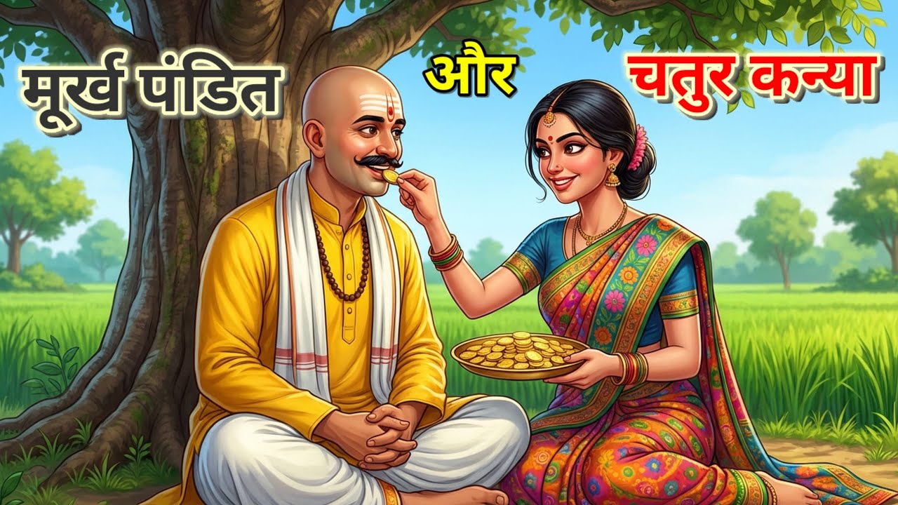 💠 मूर्ख पंडित और चतुर कन्या |Moral Story | शिक्षाप्रद कहानी |Panchtantra ki kahani |Bedtime story
