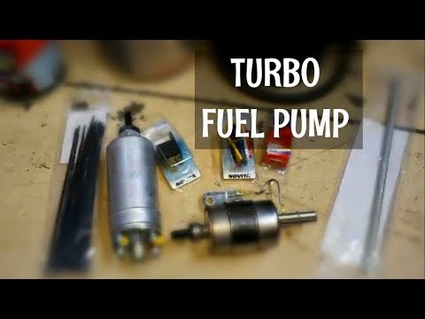 BUDGET TURBO LS SWAP FUEL PUMP INSTALL!!! REPLICA BOSCH 044 300LPH FUEL