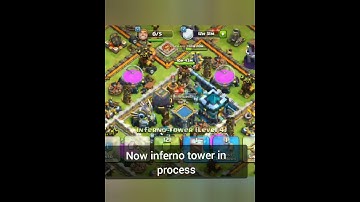 what happened when I used rune of gold to upgrade to.... 😅 #clashofclans #shorts #coc #trending