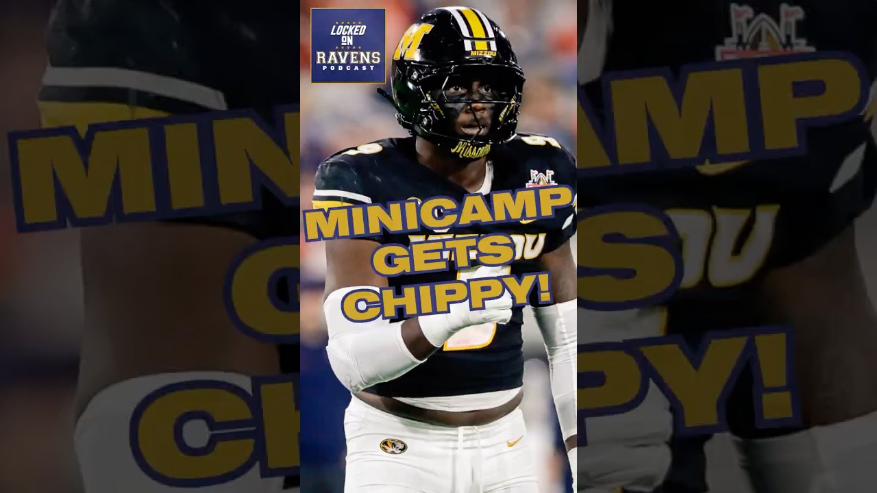 Baltimore Ravens minicamp GETS CHIPPY #ravens #baltimoreravens #nfl #shorts