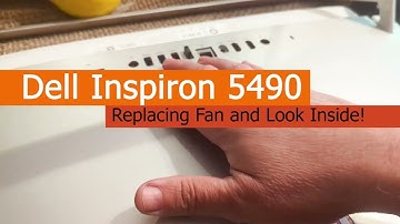 How to replace a fan on the Dell Inspiron 5490 All in One