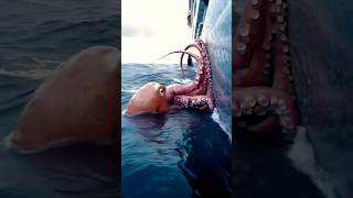 Dev Ahtapot Gemiye Saldırdı Korku Dolu Anlar