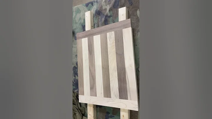 How To: Water popping wood grain and why. For cutting or servings boards.