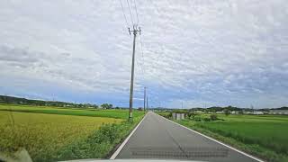 曇り空の昼大阪までドライブ 4K 2024-08-31