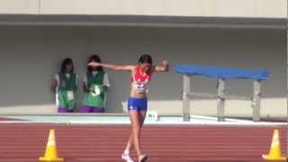 成年女子走高跳決勝 上島みどり 1m75 第三試技○ Midori Kamijima 3rd S 岐阜国体