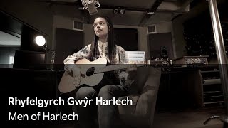Kizzy Crawford yn canu 'Rhyfelgyrch Gwŷr Harlech' / Kizzy Crawford sings 'Men of Harlech'