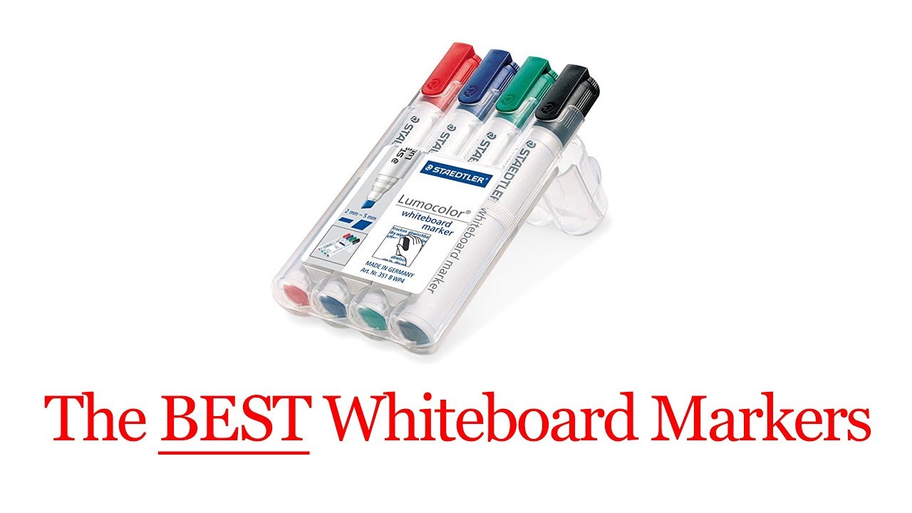 How do I choose a marker for whiteboard or flip chart scribing