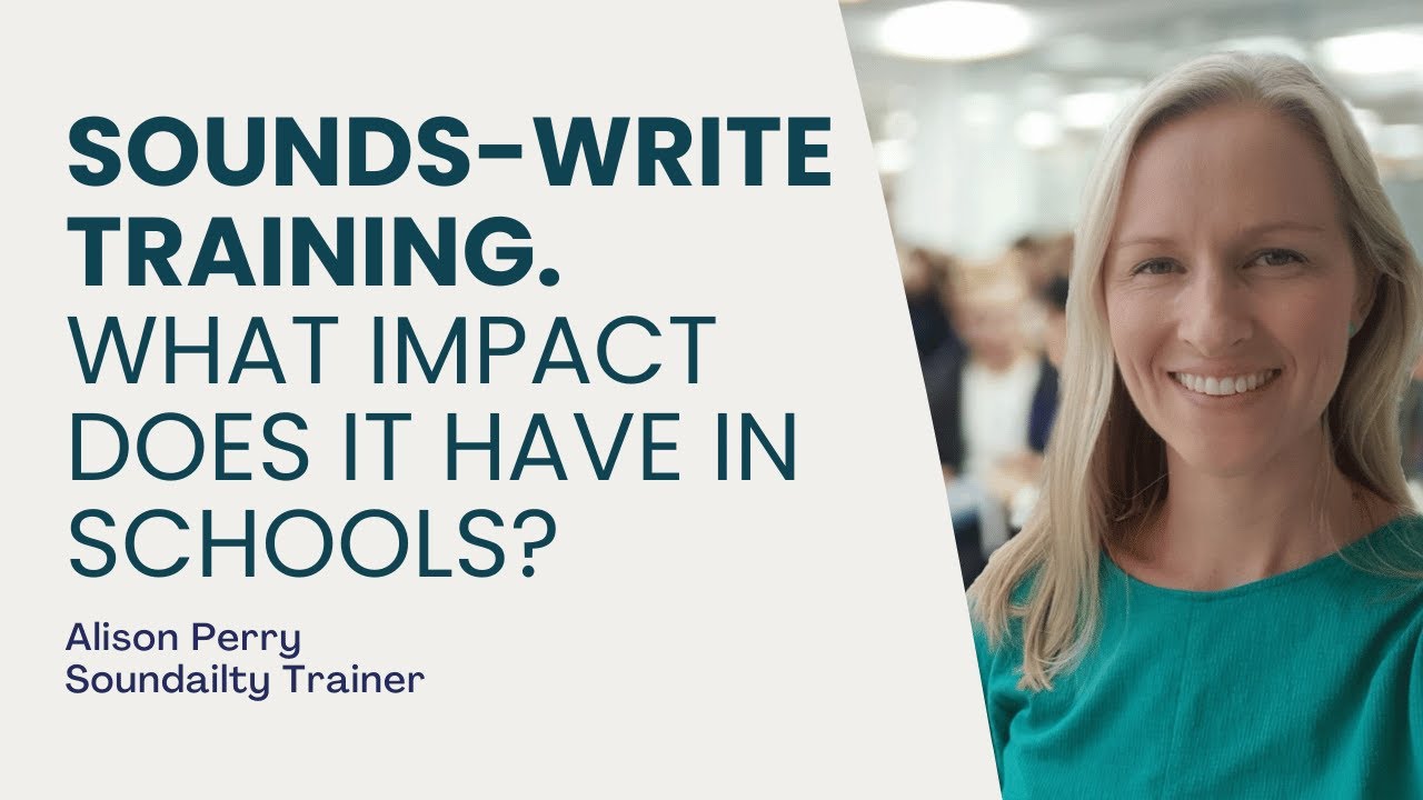 What impact can Sounds-Write training have for teachers and students within a school?