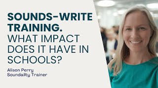 What impact can Sounds-Write training have for teachers and students within a school