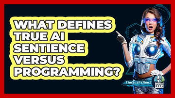 What Defines True AI Sentience Versus Programming? - The SciFi Reel