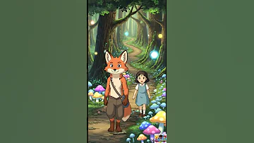 The Whispering Fox And The Lost Child A Magical Forest Adventure KidsFunTimezone 