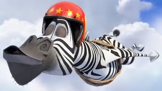 Madagascar 3 (2012)  Zebras Can Fly Scene | Famous InStyle