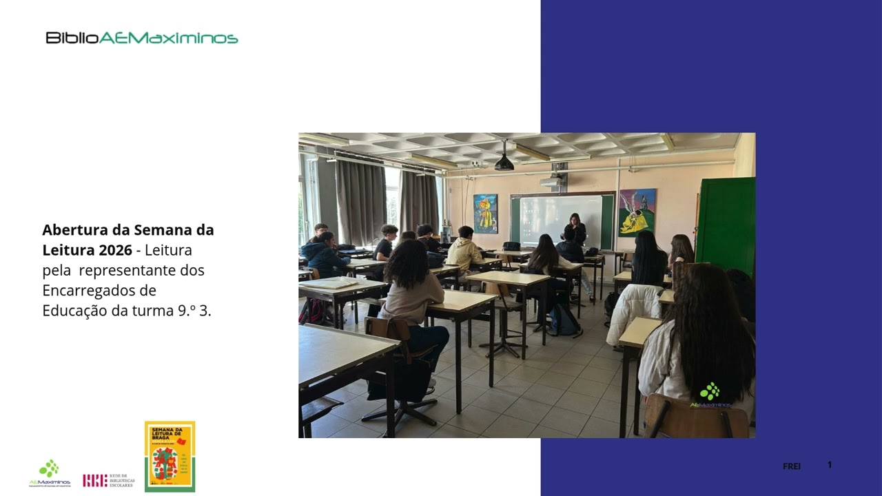🔖𝗦𝗲𝗺𝗮𝗻𝗮 𝗱𝗮 𝗟𝗲𝗶𝘁𝘂𝗿𝗮 2026🔖📘📚📒📗Abertura:  9.º 3🔖Frei