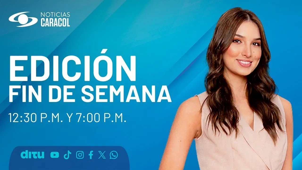 Noticias Caracol | Emisión del mediodía fin de semana (17 de enero de 2026)