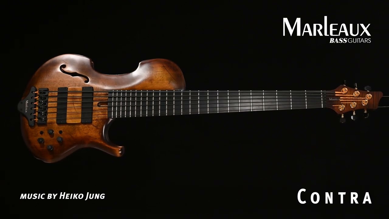 Marleaux BassGuitars - Contra 6 Ramp Black Nylon // Heiko Jung