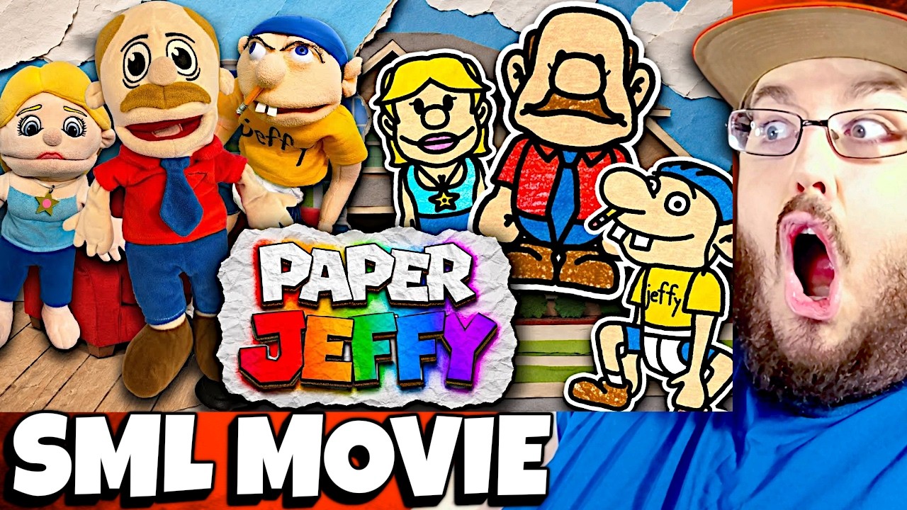 SML Movie: Paper Jeffy! & Jeffy's Rage Room! REACTION!!!