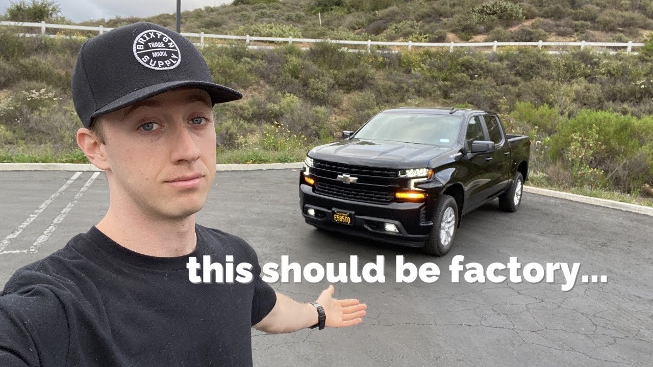 LED Makeover On My 2021 Silverado RST