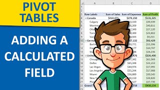 How to Add a Calculated Field to a Pivot Table | How to add a field to a pivot table