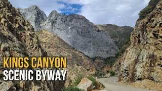 Exploring Kings Canyon Scenic Byway | Scenic Overlook Views | Deepest Canyon in the US | POV Vlog