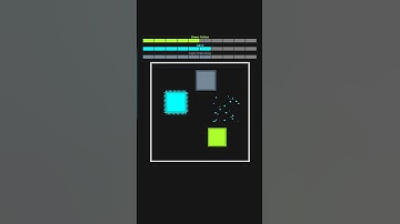 Triple Threat Match!  #battle #blocks #simulation #adhd #animation #satisfying