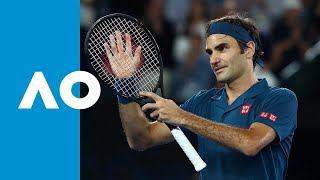 Roger Federer v Taylor Fritz match highlights (3R) | Australian Open 2019
