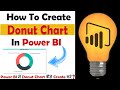 How to Create Donut Chart in Power BI | Donut Chart in Power BI 2020 | Power BI Tutorial in Hindi