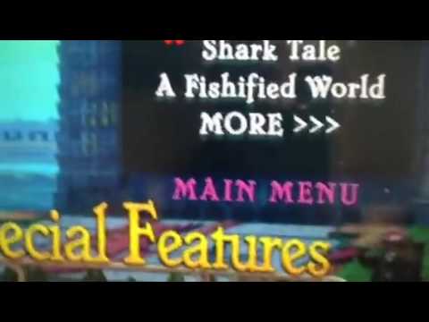 Shark Tale Dvd Menu Walkthrough By A Smith S Fun Entertainment