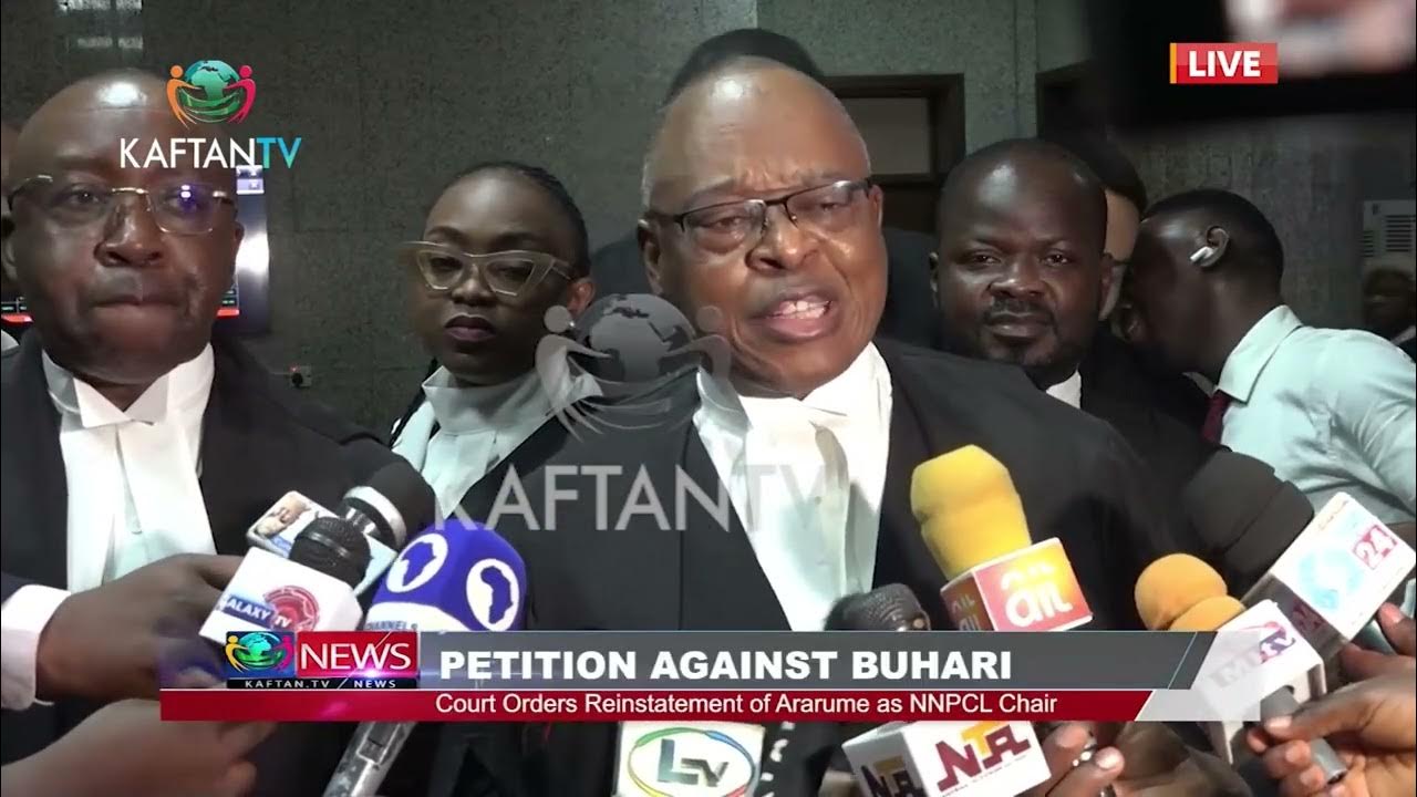 PETITION AGAINST BUHARI: Court Orders Reinstatement of Ararume as NNPCL Chair