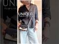 【50代のユニクロ】UNIQLOプレミアムリネンシャツ×ドレープワイドフレアジーンズ　#40代ファッション #fashion #50代ファッション #ユニクロコーデ