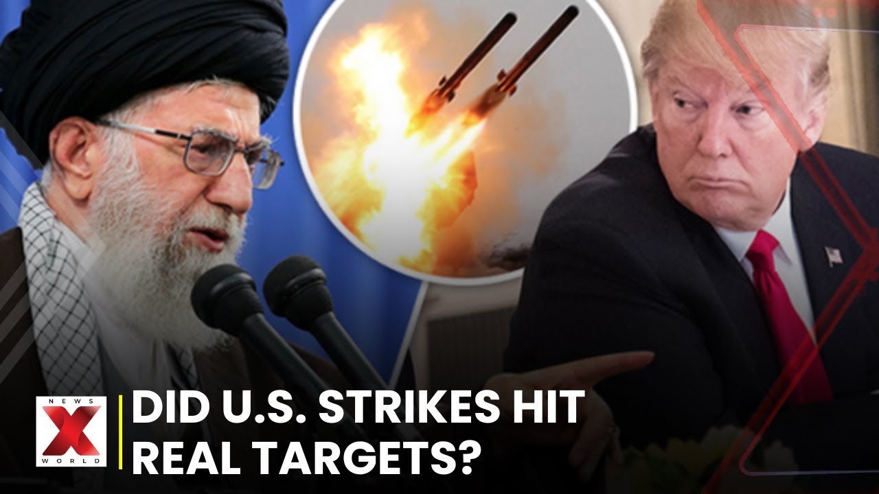 US President Trump Defends Strikes On Iran Nuclear Sites | US Strikes ...