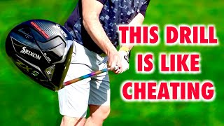 Cheat With Your Driver And Learn To Stop Slicing - Easy Golf Swing Lesson