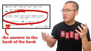 an unfair calculus 1 homework question