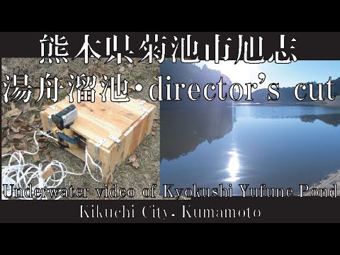 熊本県菊池市旭志・湯舟溜池・director's cut(Underwater video of Kyokushi Yufune Pond, Kikuchi City, Kumamoto)