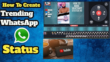 How To create Trending WhatsApp status Video in kinemaster | Kinemaster Tutorial Status On Android