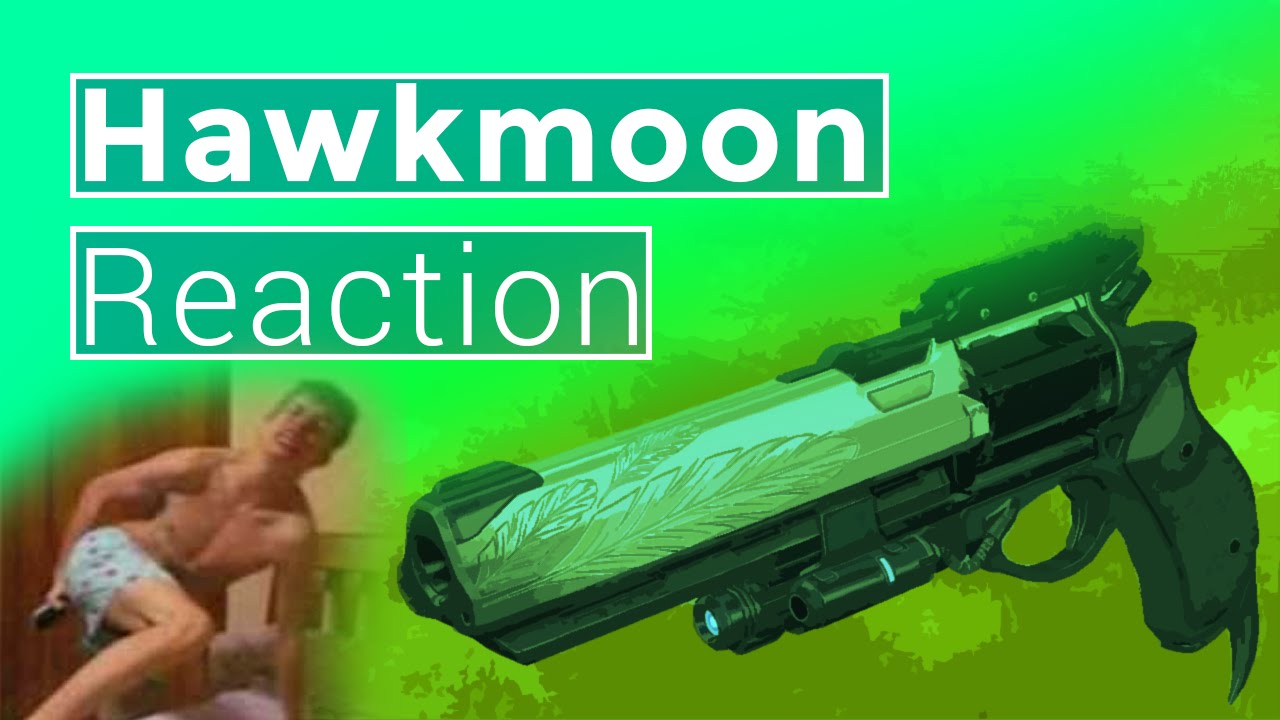 Destiny - "HAWKMOON" LIVE REACTION! (Exotic Weapon Drop)