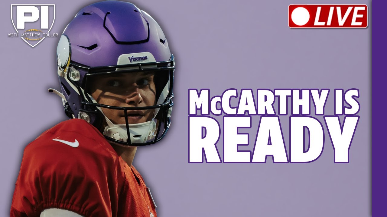 JJ McCarthy is ready for the big stage