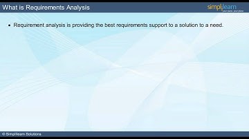 CBAP | CBAP Online Training|CBAP Video Tutorial| CBAP Training - Part 6 | Simplilearn